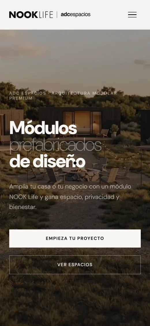 NOOK Life en un móvil