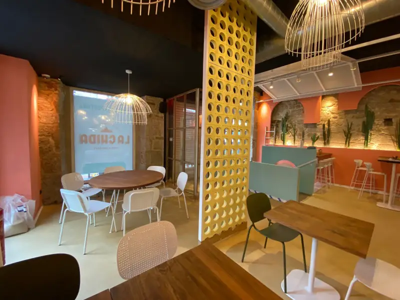 Interiorismo-Restaurante-Mejicano-Santiago-Galicia
