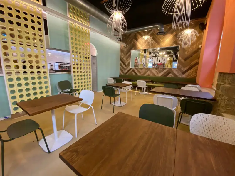 Interiorismo-Restaurante-Mejicano-Santiago-Galicia