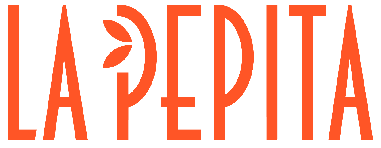 La logomarca de La Pepita en neón